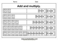 Beginner Multiplication Worksheets Image