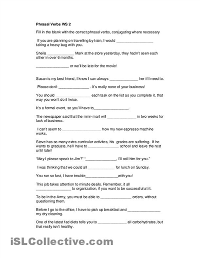 Blank Vocabulary Worksheet for High School Students Image