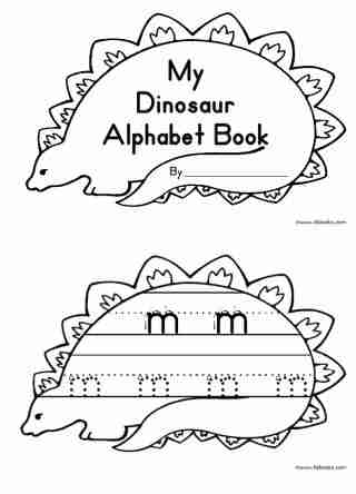 Dinosaur Alphabet Book Image