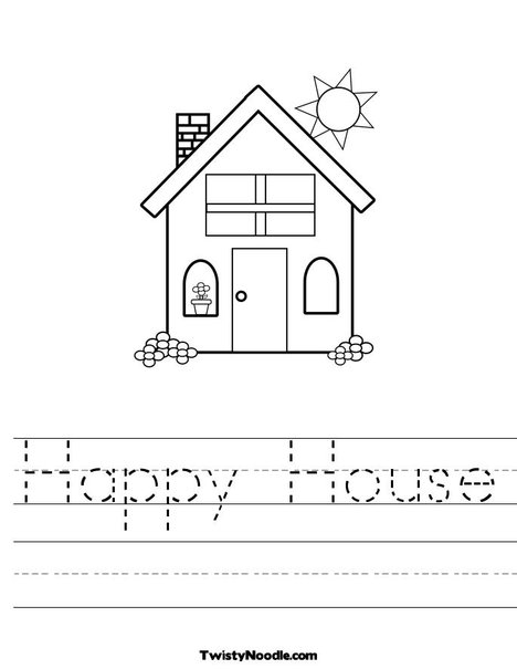 House Worksheet Image