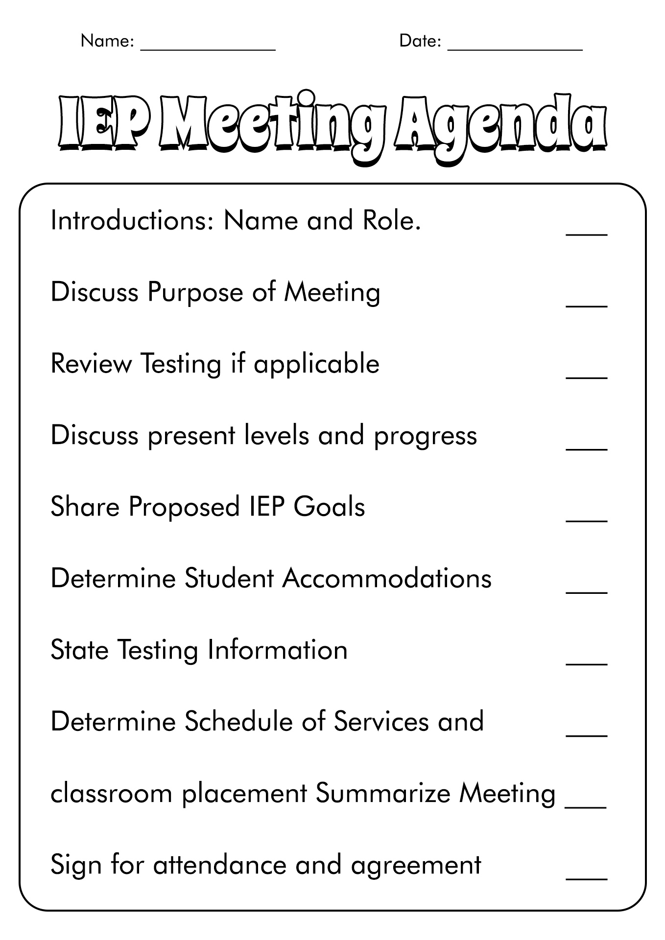 13 IEP Planning Worksheet Free PDF At Worksheeto 13 IEP Planning Worksheet Free PDF At Worksheeto
