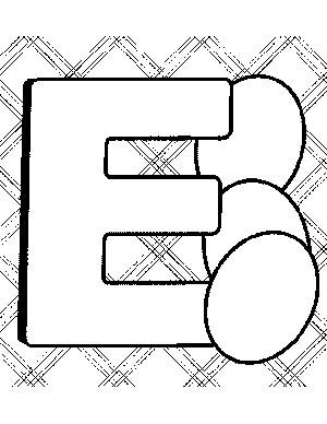 Letter E Coloring Pages Printables Image