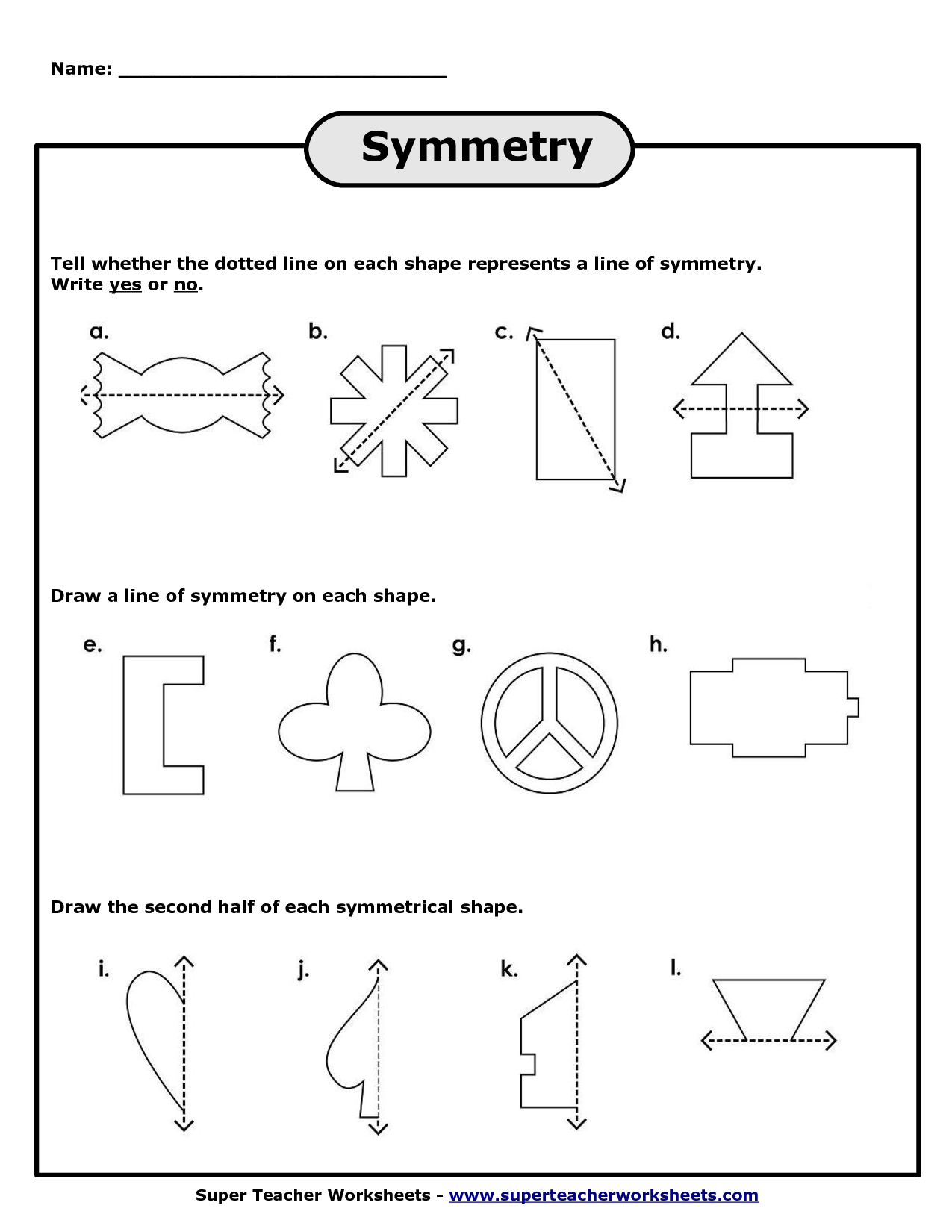 11 Symmetry Worksheets Grade 2 Worksheeto