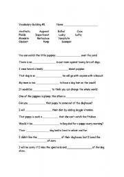 Printable Vocabulary Worksheets High School Image