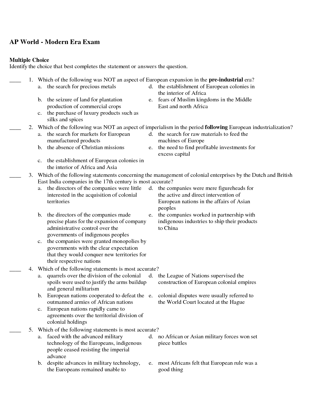 8 History Multiple Choice Worksheets Worksheeto 8-history-multiple-choice-worksheets-worksheeto
