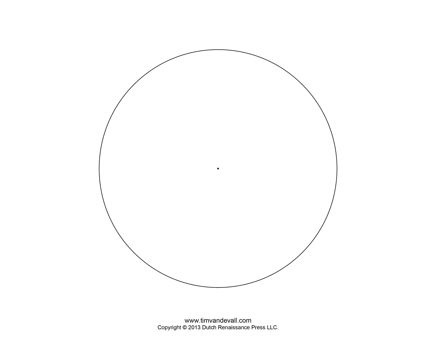 Blank Pie Chart Template Image