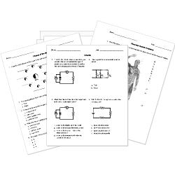 Printable Physics Worksheets