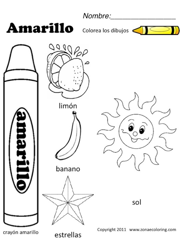 La Ropa Spanish Coloring Worksheets Sketch Coloring Page