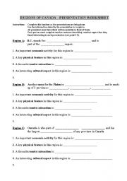 Worksheets On Canada for Kids Image