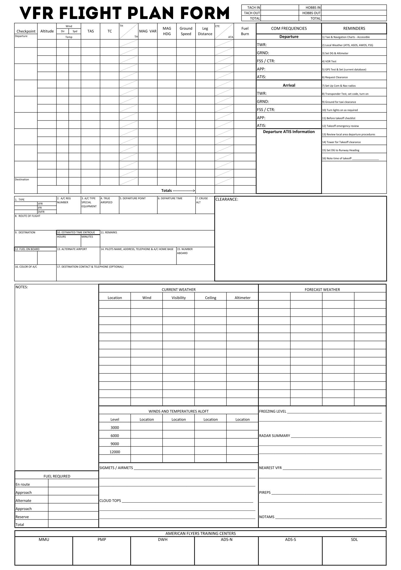 11-cross-country-flight-planning-worksheet-worksheeto