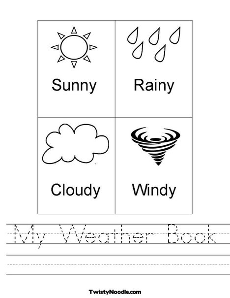 Weather Worksheets Image