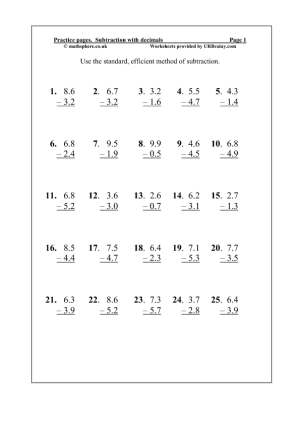6 Years Old Maths Worksheets Image