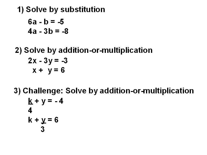 8th Grade Math Problems Equations Image