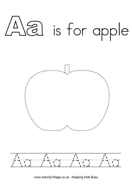 Alphabet Letter Tracing Worksheets Image