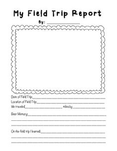 field trip reflection worksheet pdf