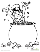 First Grade St. Patricks Day Coloring Pages Image