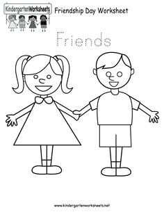 Free Printable Friendship Worksheets Image