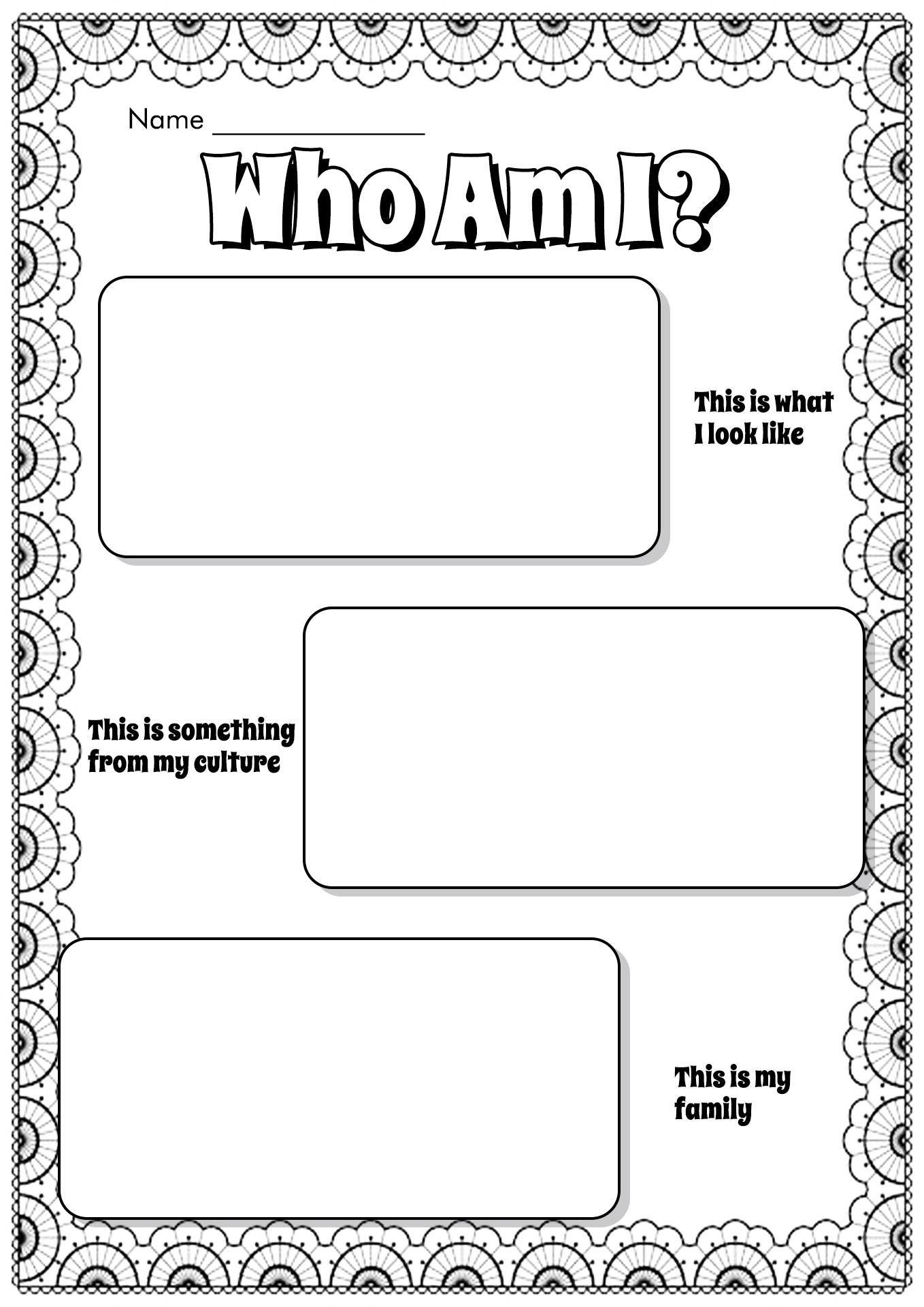 19 Who I AM Student Worksheet Free PDF At Worksheeto