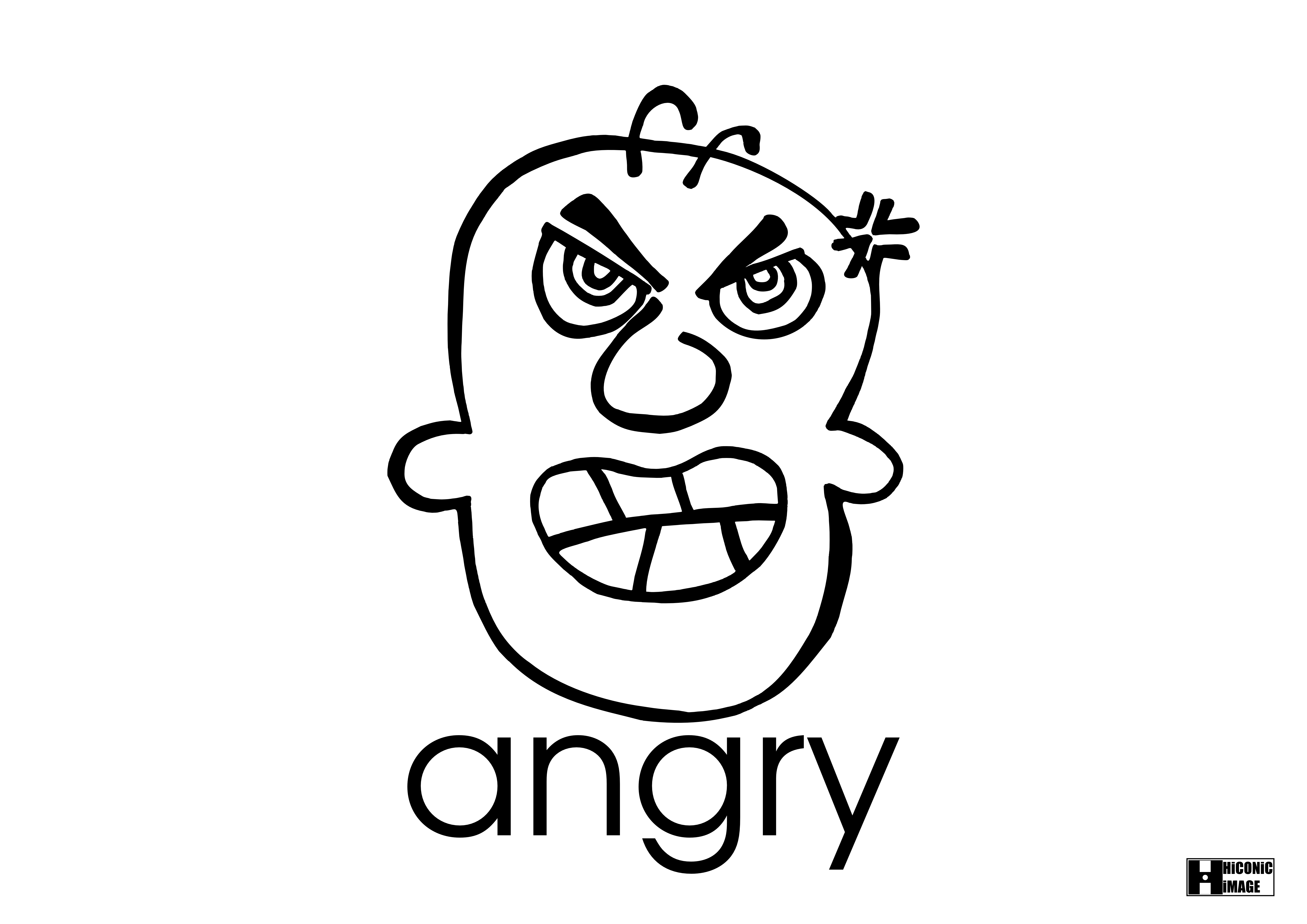 Angry Feelings Worksheet Image