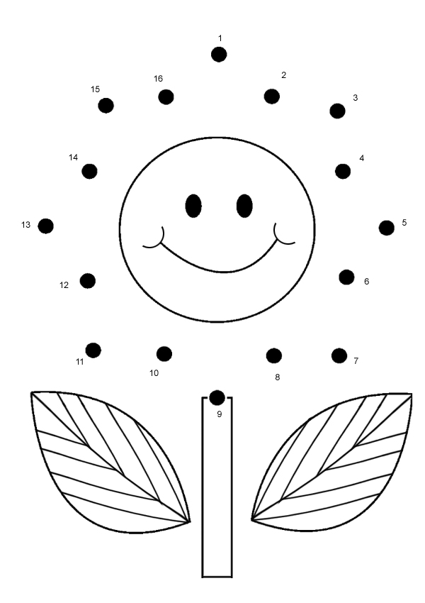 Easy Dot to Dot Printables for Preschoolers