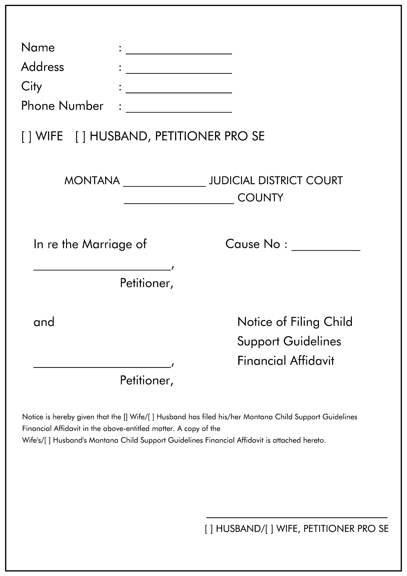 Fake Divorce Papers Printable Coloring Pages Image