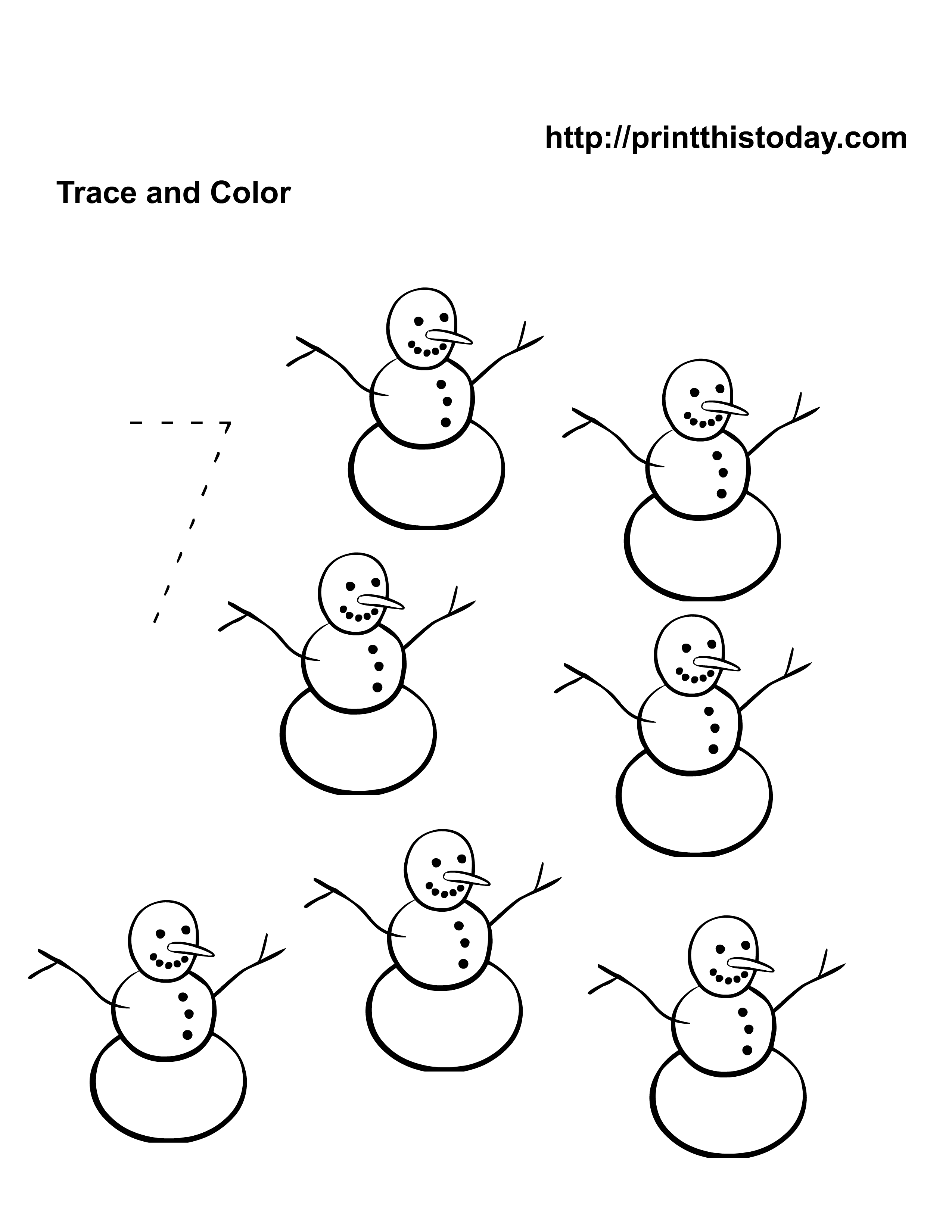 8-snowman-worksheets-for-preschoolers-worksheeto