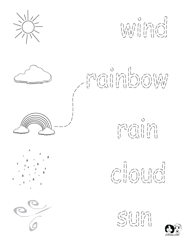 Spring Activity Worksheets for Kids