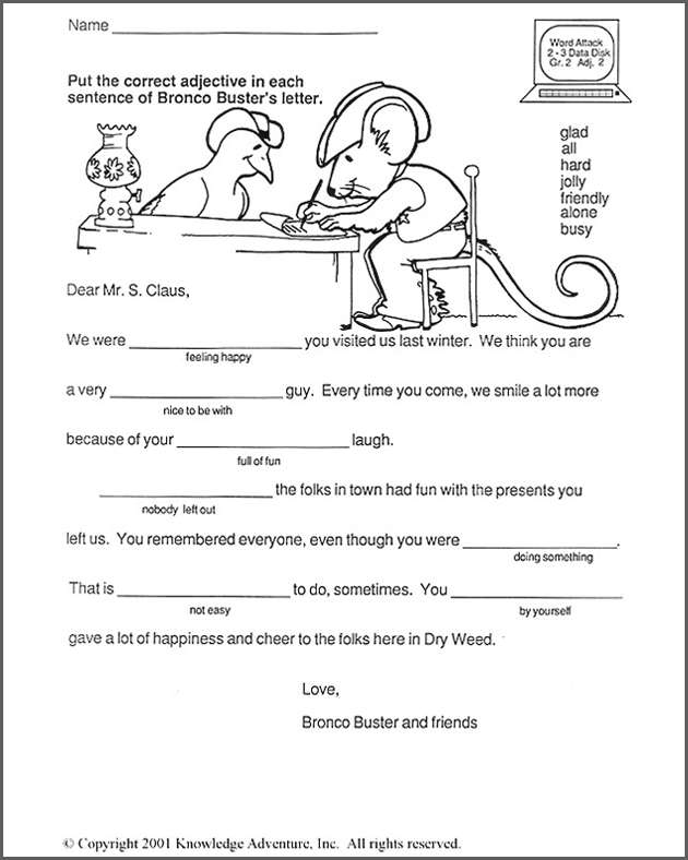 5th Grade Language Arts Worksheets Image