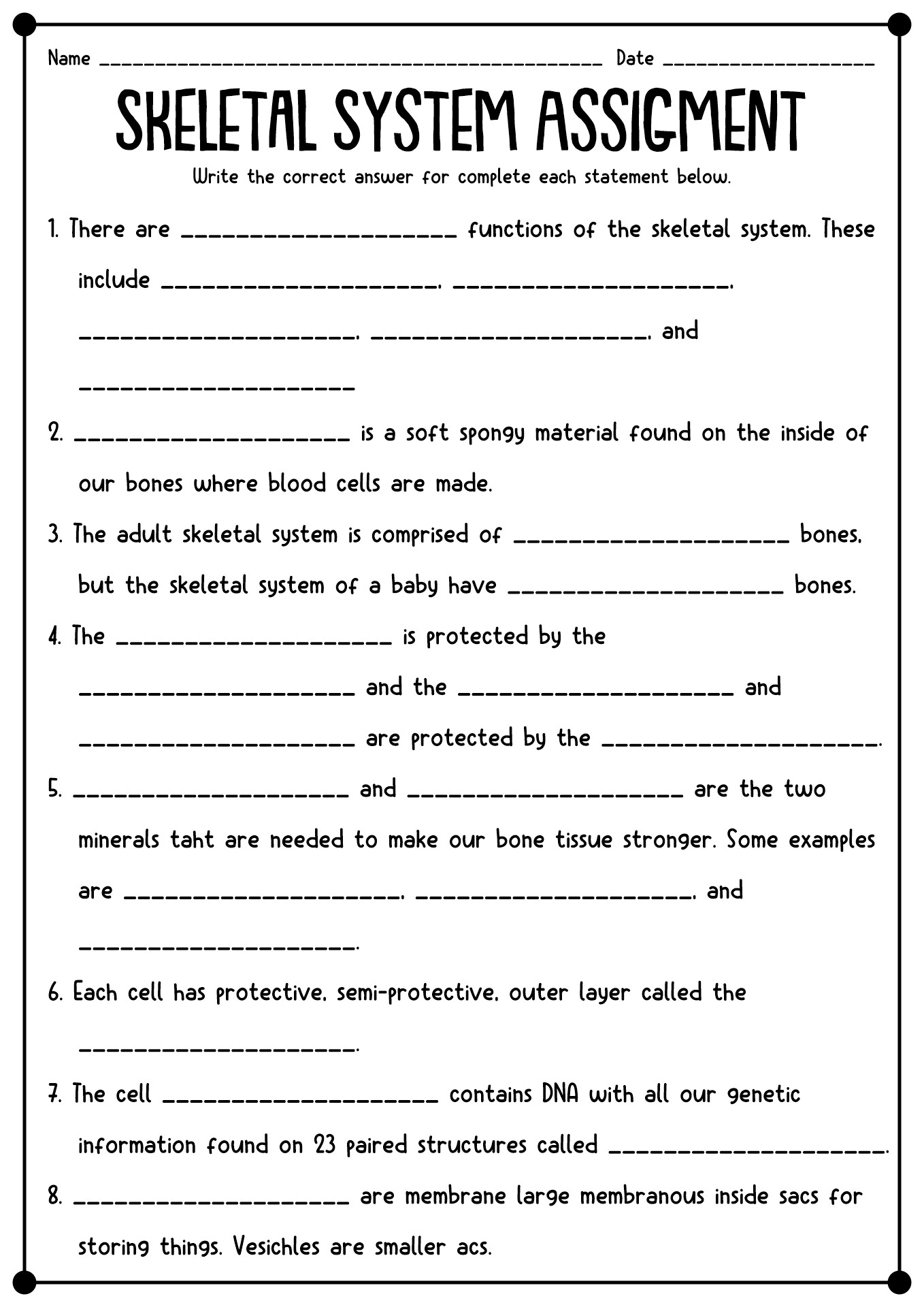 12 Best Images of Science Worksheets All Cells - 7th Grade ...