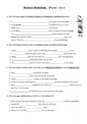 8th Grade Grammar Worksheets