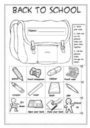 15 Best Images of First Day Of School Worksheets 1st Grade - 2nd Grade ...