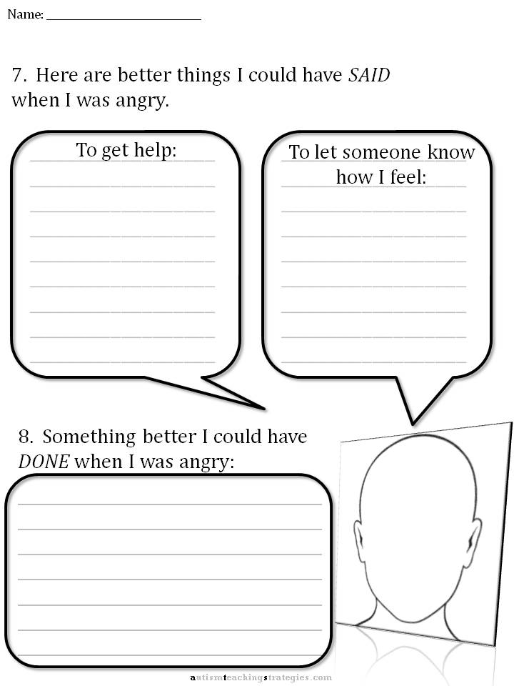 Coping with Anxiety Worksheets Image