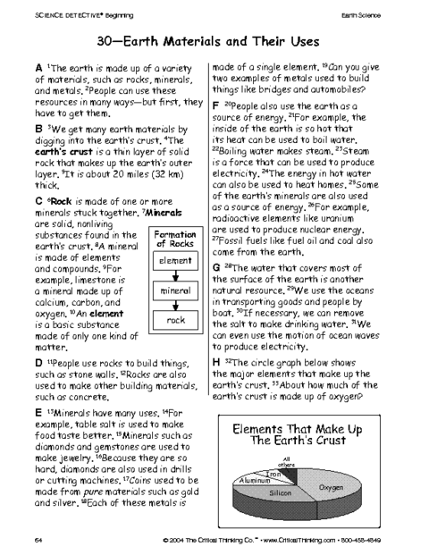 Critical Thinking Science Worksheets Image