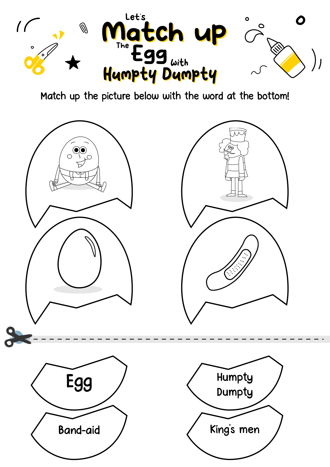 Humpty Dumpty Printables