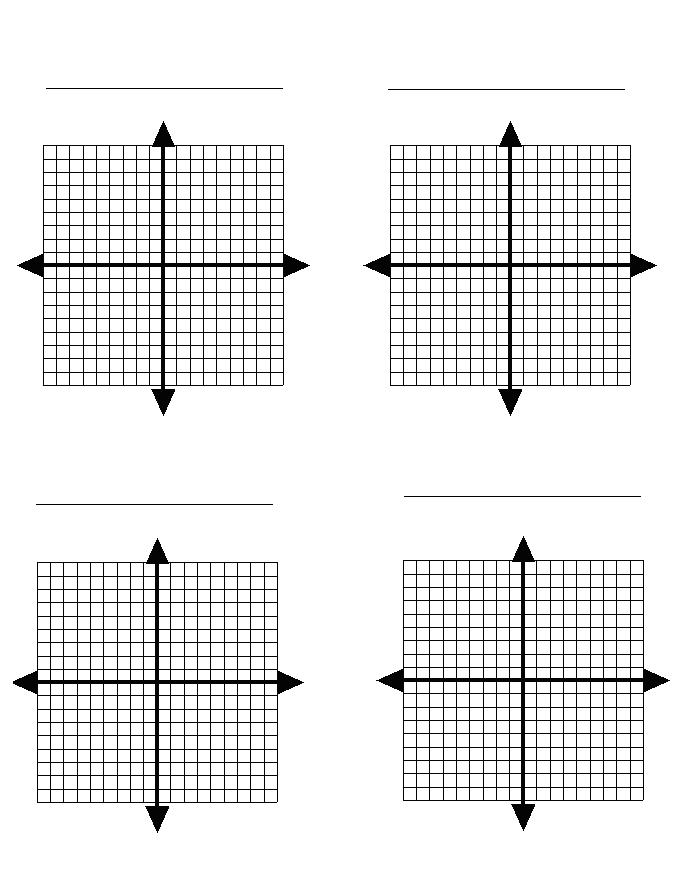 Printable Coordinate Graph Paper Image