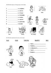 Reading Worksheets for Young Learners in English Image