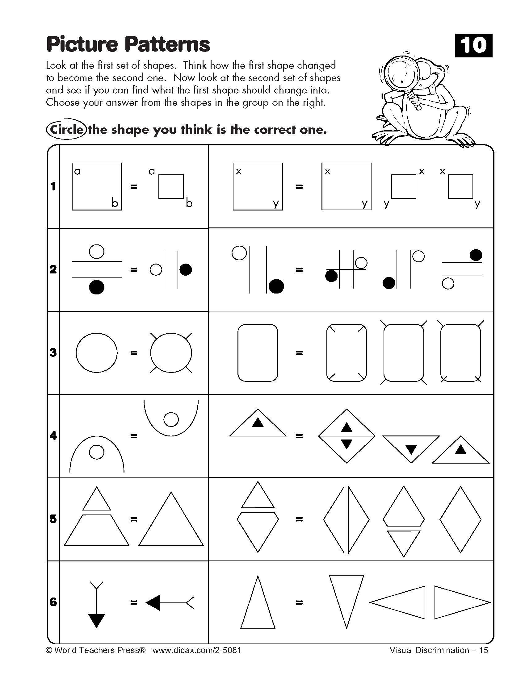 Free Printable Cognitive Activities For Adults