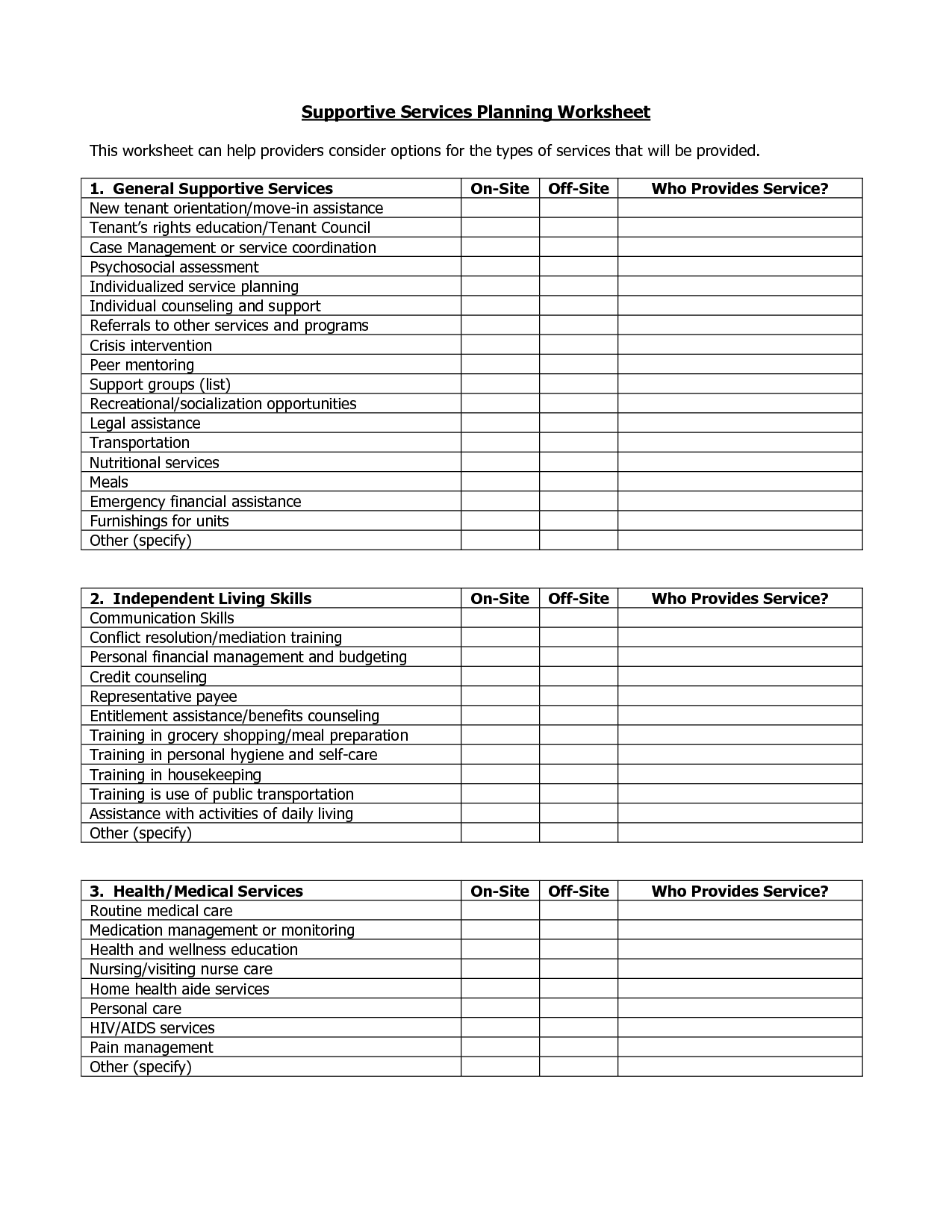 Recovery Relapse Prevention Worksheets Image