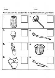 Teeth Activities Worksheets Image