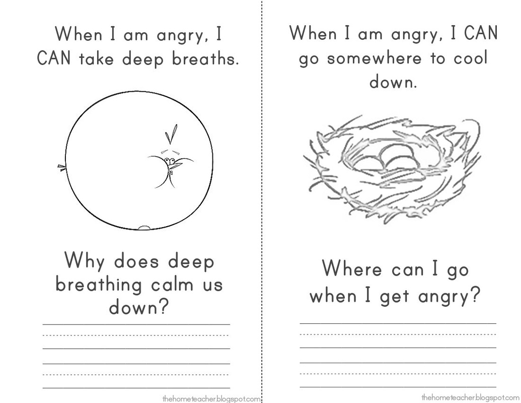 Angry Birds Anger Worksheets Image