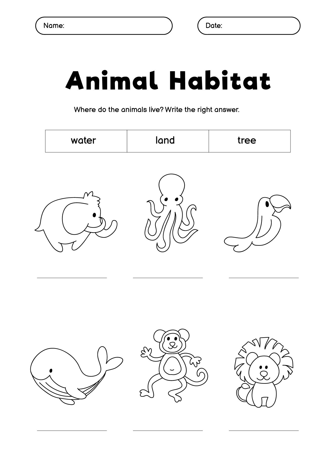 14 Desert Worksheets For First Grade Worksheeto