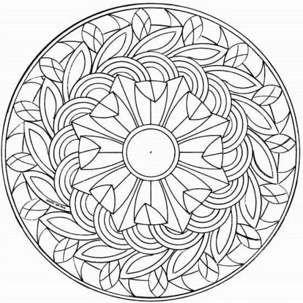 Cool Adult Coloring Pages Image