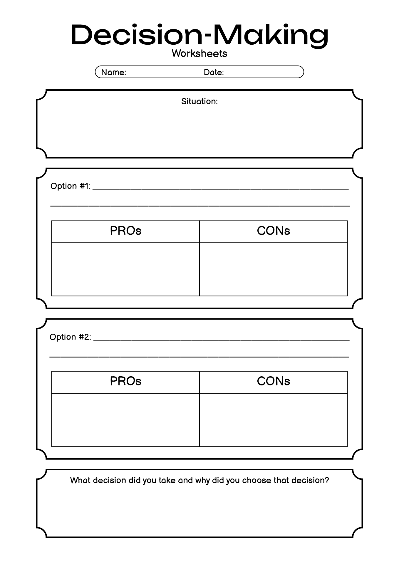 decision making and problem solving questions pdf