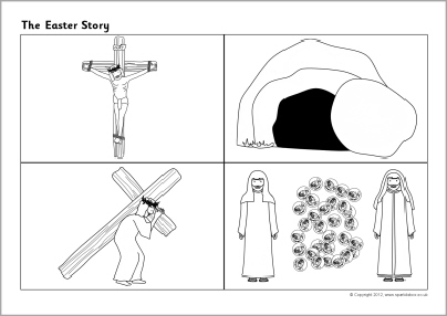 Easter Story Sequencing Image