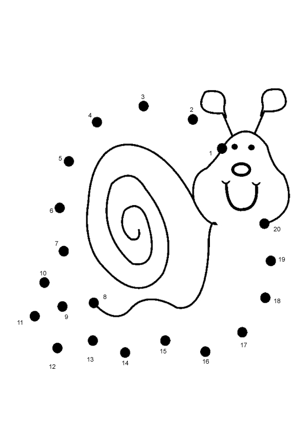Easy Connect the Dots for Preschoolers Image