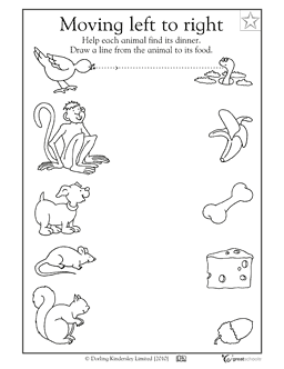 Preschool Animal Worksheets for Kindergarten Image