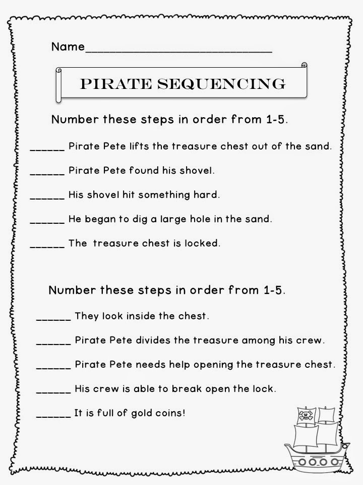 15 Best Images of 3rd Grade Sequencing Worksheets - 3rd ...