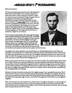 Abraham Lincoln Worksheets