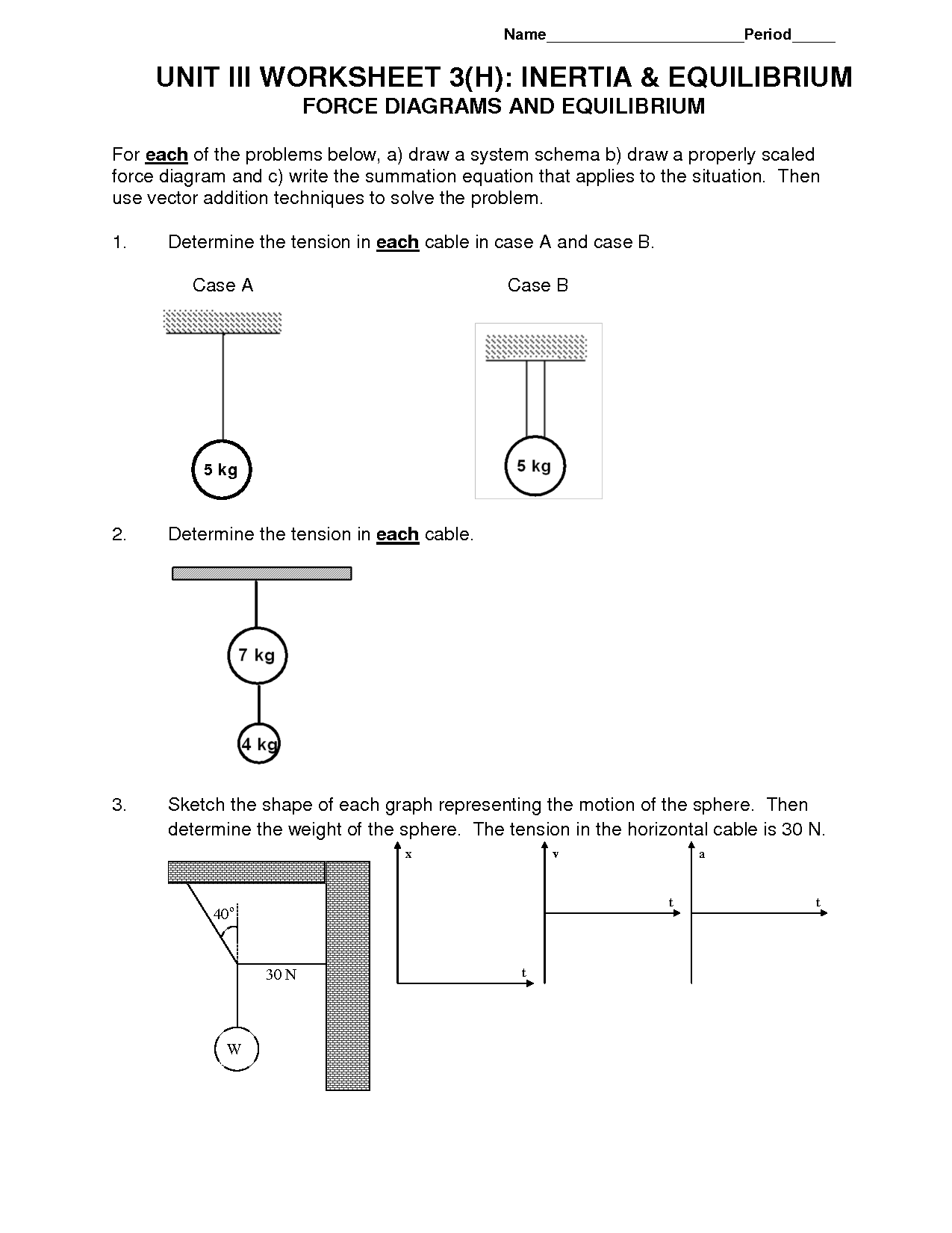 14-force-diagrams-worksheets-with-answers-worksheeto