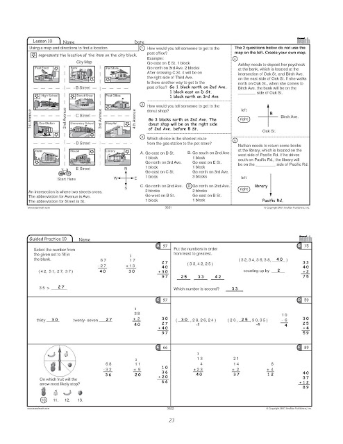Math Map Scale Worksheets Image
